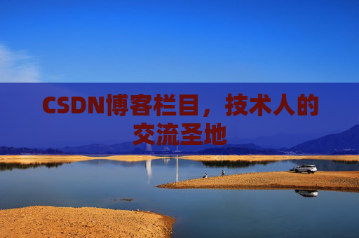 CSDN博客栏目，技术人的交流圣地